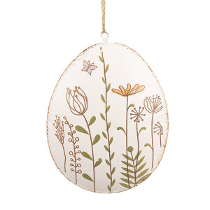Set 2 Oua decorative Paste metal multicolor 10x2x8 cm