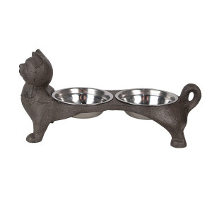 Bol hranire Pisica 39x15x19 cm, 2x225 ml