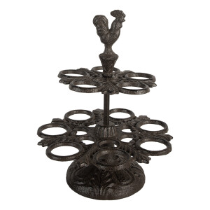 Suport oua fier maro Ø 19x24 cm