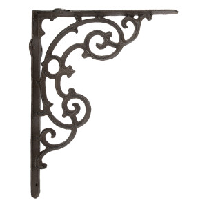 Suport polita fier maro 4x29x22 cm