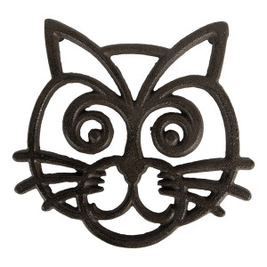 Suport vase fierbinti fier maro 16x17x2 cm