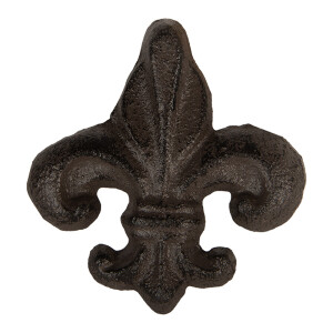 Buton mobilier fier maro 7x4x7 cm