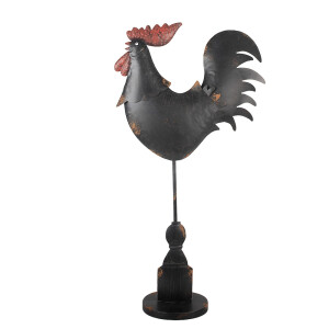 Figurina Cocos metal multicolor 33x12x64 cm