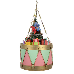 Decoratiune Craciun Toba metal Ø 21x34/43 cm