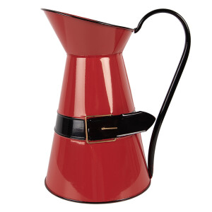 Carafa Craciun metal 22x17x27 cm