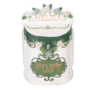 Cutie Postala metal multicolor 27x10x42 cm