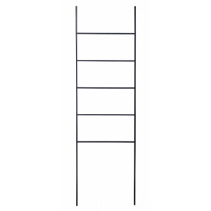 Scara decorativa fier negru 51 x 170 cm