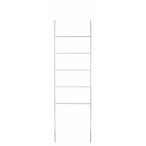 Scara decorativa fier alb 51 x 170 cm