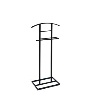 Suport haine fier negru 45 x 25 x 100 cm