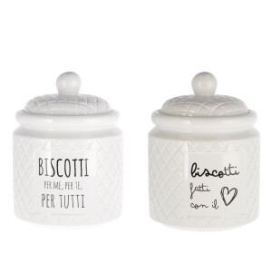 Set 2 borcane ceramica Biscotti 15 x 20 cm