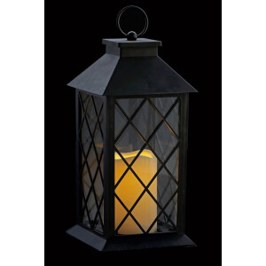 Felinar incarcare solara cu led  14 x 14 x 33 cm