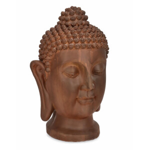 Figurina Buddha fibra sticla maro 39x33x59h