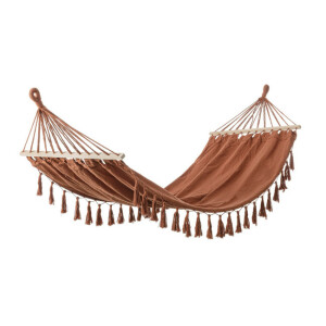 Hamac bumbac poliester caramiziu Juan 200x100 cm