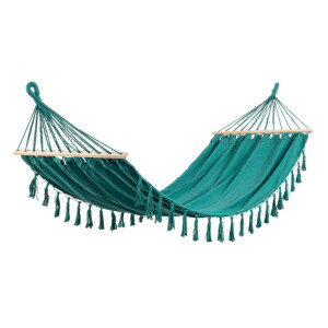 Hamac bumbac poliester turcoaz Juan 200x100 cm