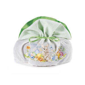 Saculet Paste textil multicolor 30x23x30 cm