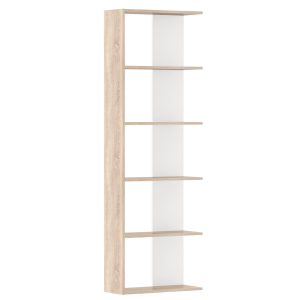 Raft pardoseala DTD laminat stejar sonoma alb Agatio 60x25x180 cm