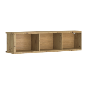 Raft suspendat PAL stejar artisan Airon 125.4x29.5x30.4 cm