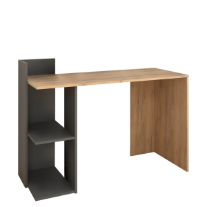 Birou stejar artisan grafit Andreo 120x52x87.5 cm