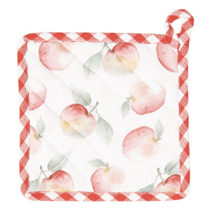 Set 2 servete termice bumbac multicolor Mere 20x20 cm