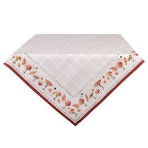 Fata masa bumbac multicolor Ciupercute 100x100 cm
