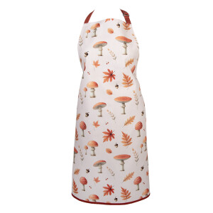 Sort bucatarie bumbac multicolor Ciupercute 70x85 cm