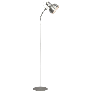 Lampadar in stil retro metal argintiu Avyer 22x22x141 cm