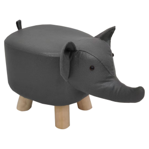 Taburet in forma de Elefant gri natur Balbo 51x26x28 cm 