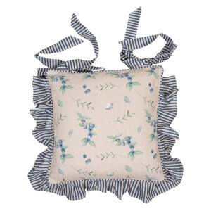 Set 4 perne scaune bumbac multicolor 40x40 cm
