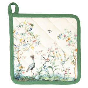 Set 2 servete termice bumbac multicolor Tropical 20x20 cm