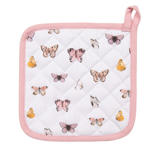 Set 2 servete termice Fluturasi bumbac 20x20 cm