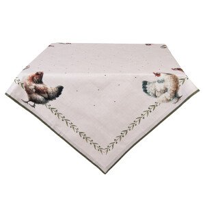 Fata masa bumbac multicolor Country 100x100 cm