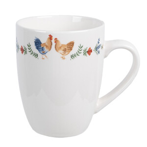 Set 6 cani ceramica Cocosi 12x8x10 cm, 350 ml