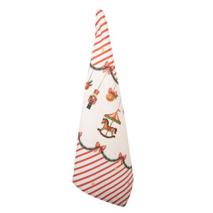 Prosop bucatarie Craciun bumbac multicolor IJ 50x70 cm