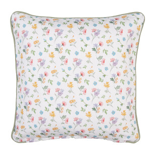 Set 2 fete perna bumbac multicolor Flowers 40x40 cm