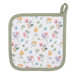 Set 2 servete termice bumbac multicolor Flower 20x20 cm