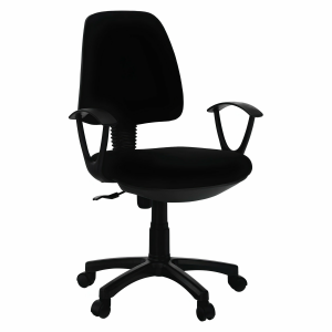 Scaun birou negru Colby 60x52x90-100 cm