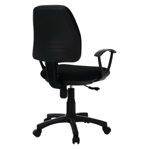 Scaun birou negru Colby 60x52x90-100 cm