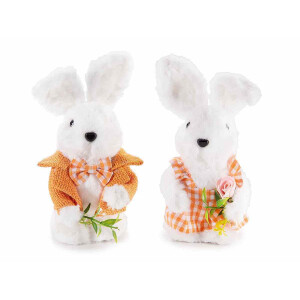 Set 2 figurine Iepurasi Paste 10x8x19 cm