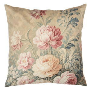 Perna decorativa poliester multicolor Flower 45x45x4 cm