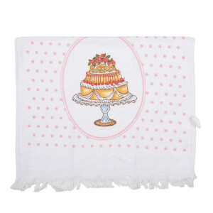 Prosop de maini si fata bumbac multicolor Cake 40x66 cm