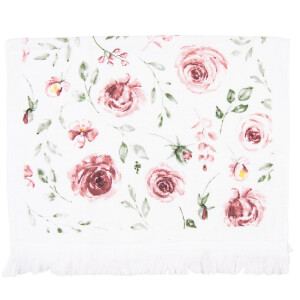 Prosop de maini si fata bumbac multicolor Trandafiri 40x66 cm