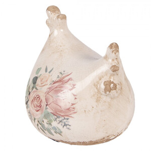 Figurina Gaina ceramica 12x11x13 cm