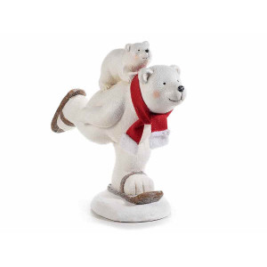 Figurine Ursi Polari din ceramica 42x19.5x38 cm