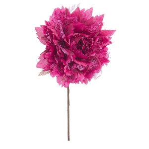 Trandafir artificial roz Frise Ø 14x26 cm
