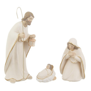 Set 3 figurine religioase din polirasina Celestial 25 cm