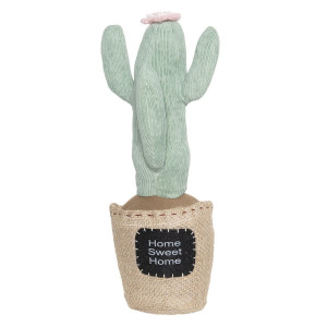 Opritor de usa textil verde natur Cactus 15 cm x 14 cm x 37 h
