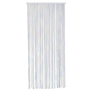 Perdea pentru usa tip franjuri multicolore Carloa 100 cm x 220 h