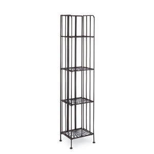 Raft fier forjat maro 4 polite 34 cm x 30 cm x 153h