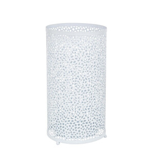 Suport umbrele metal alb Hole 24x45 cm