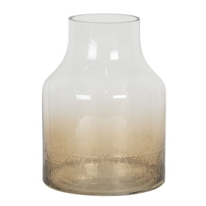 Vaza pentru flori din sticla transparenta Ø 14 cm x 20 h